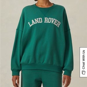 Land Rover by Pacsun Institutional Classic Crew Neck Sweatshirt Green Medium